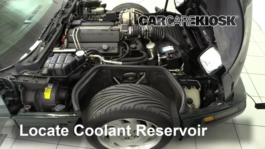 1995 Chevrolet Corvette 5.7L V8 Hatchback Coolant (Antifreeze) Check Coolant Level